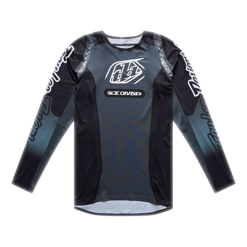 Maillot cross Troy Lee Designs SE Pro Sever noir/gris