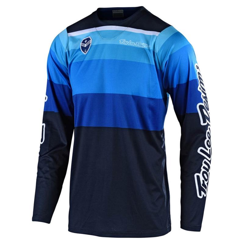 Maillot cross Troy Lee Designs SE Spectrum bleu/navy- S