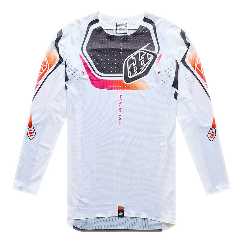 Maillot cross Troy Lee Designs SE Ultra Proton blanc