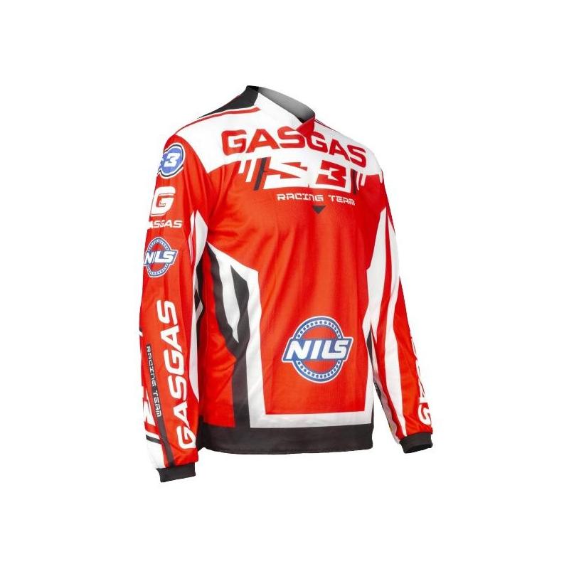 Maillot de trial S3 Gas Gas Team rouge/blanc- XS