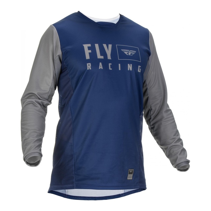 Maillot enduro Fly Racing Patrol navy/gris- S