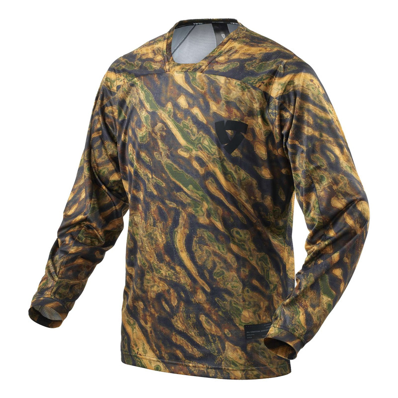 Maillot enduro Rev’It Emulsion brown/black