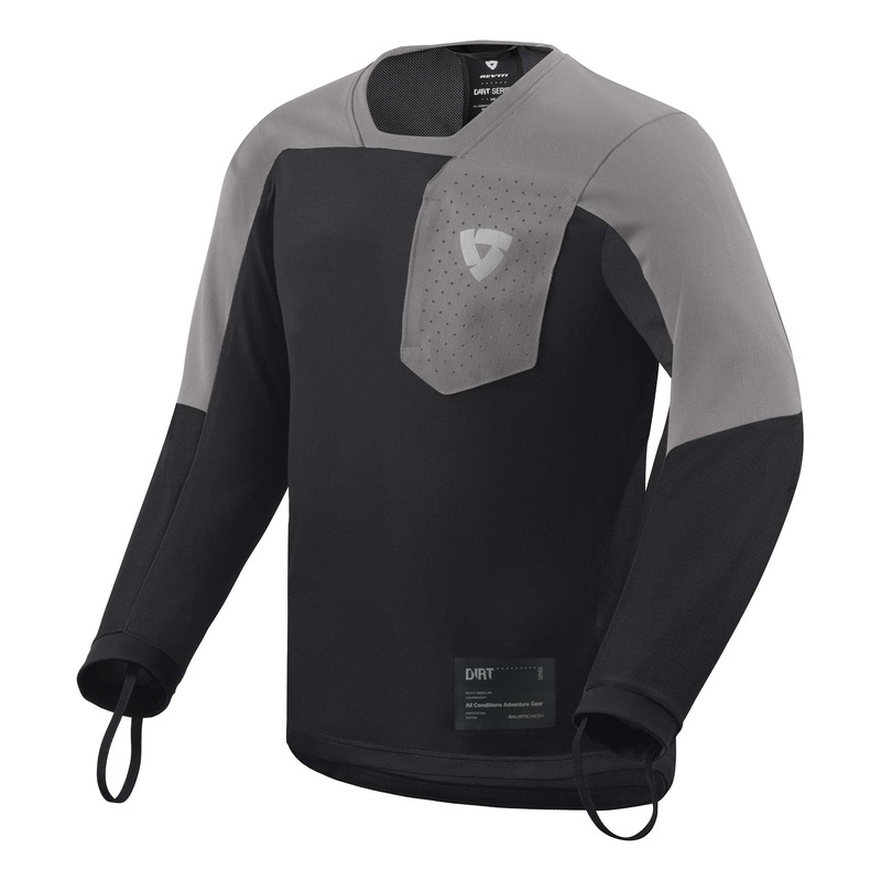Maillot enduro Rev’It Sierra 2 noir/gris