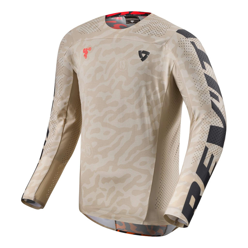 Maillot enduro Rev’It Thirteen sable