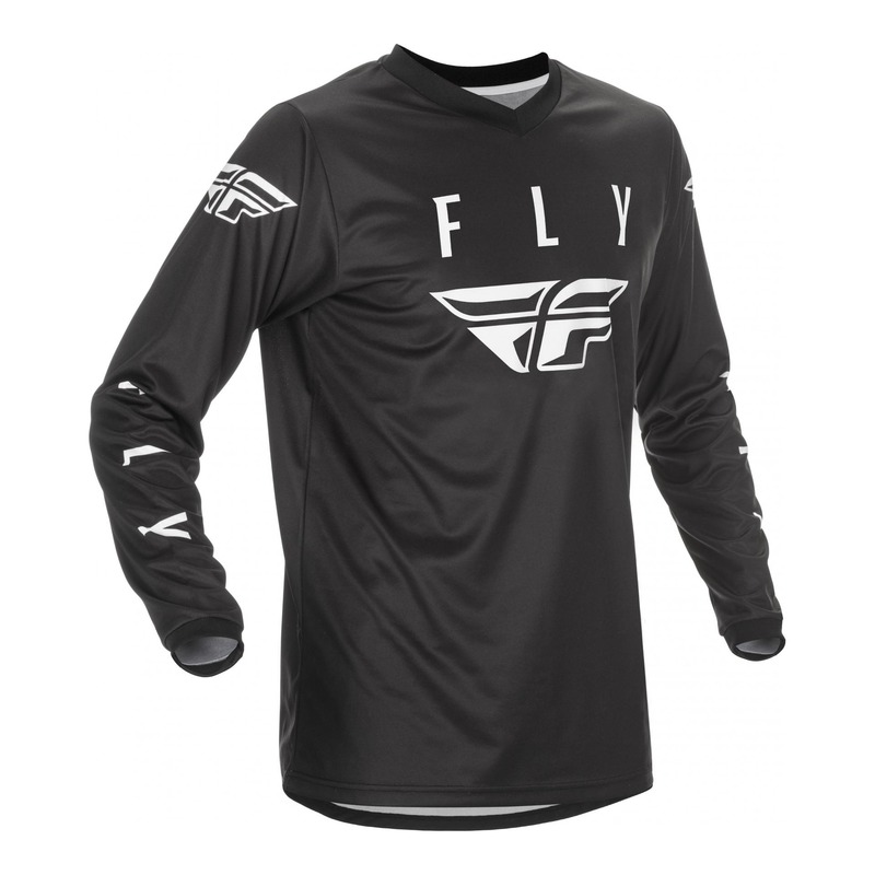 Maillot enfant Fly Racing Universal noir- S