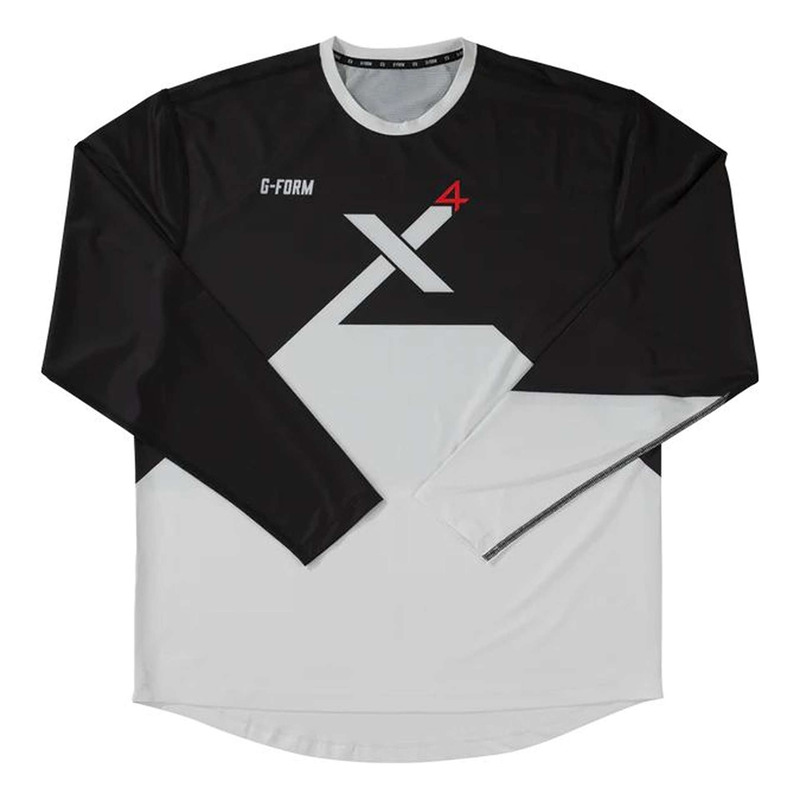 Maillot enfant VTT G-Form Pro-X4 Noir/Blanc