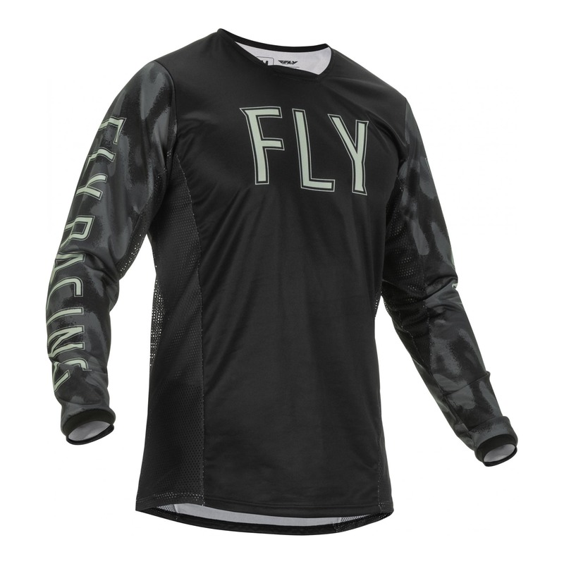 Maillot Fly Racing Kinetic S.E Tactic gris/noir/camouflage- S