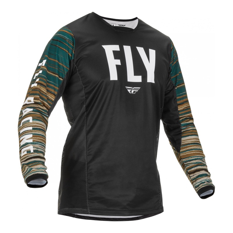 Maillot Fly Racing Kinetic Wave noir/rum