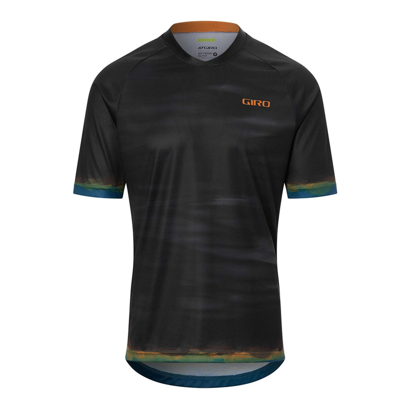 Maillot manches courtes VTT Giro Roust noir/orange