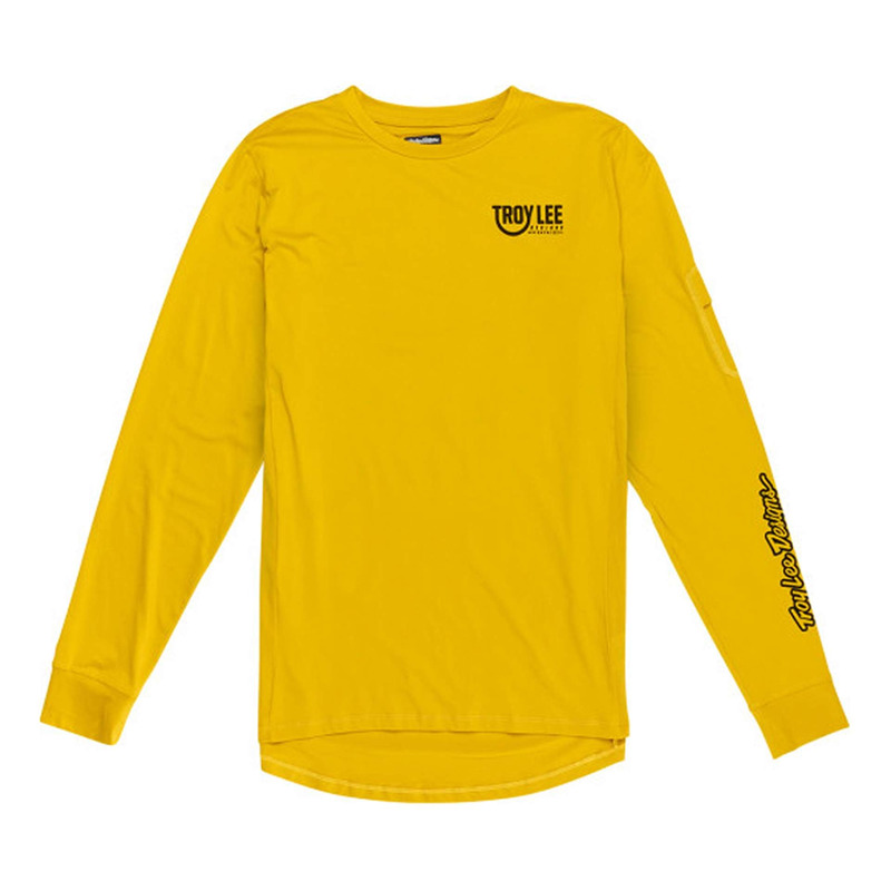 Maillot Manches Longues Enfant VTT Troy Lee Designs Ruckus Ride Eyez Safron