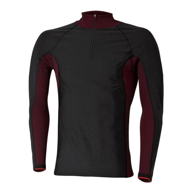 Maillot manches longues Held WINDBLOCKER SKIN noir/rouge