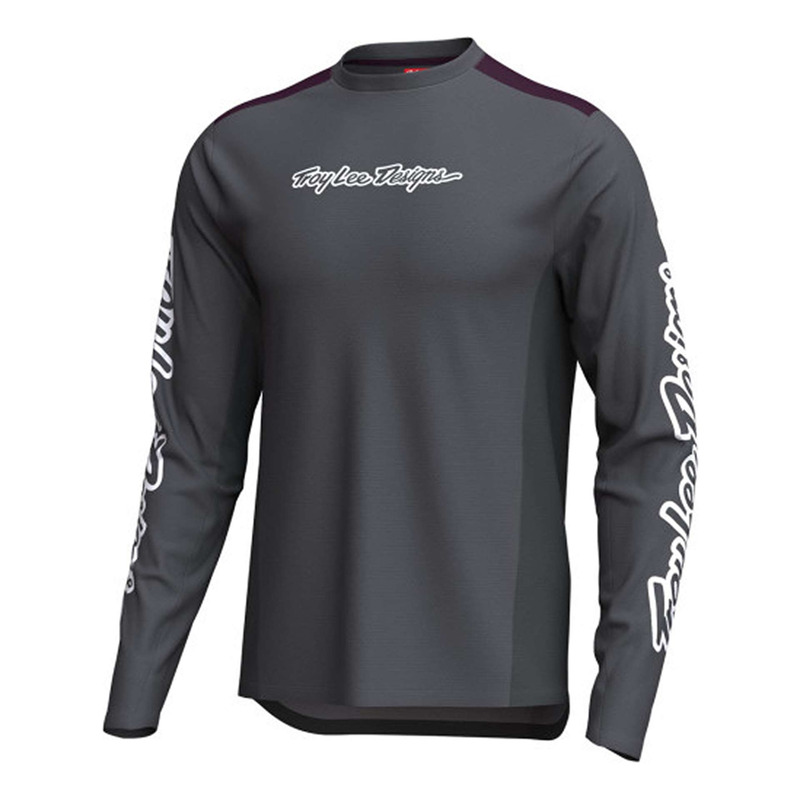 Maillot Manches Longues VTT Troy Lee Designs Stage Signature Carbon