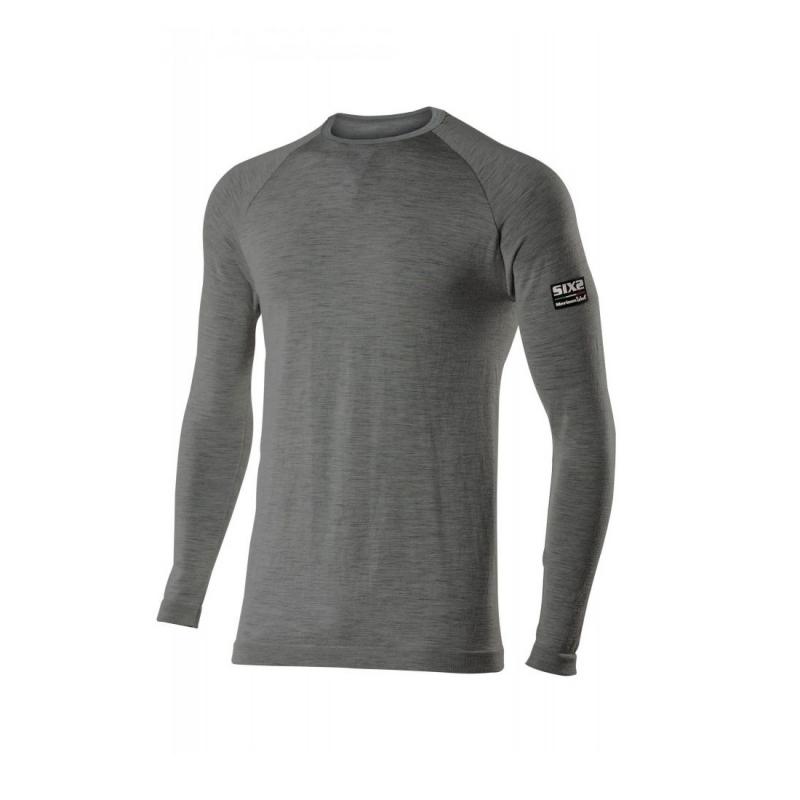 Maillot Sixs TS2 mérinos anthracite- S/M