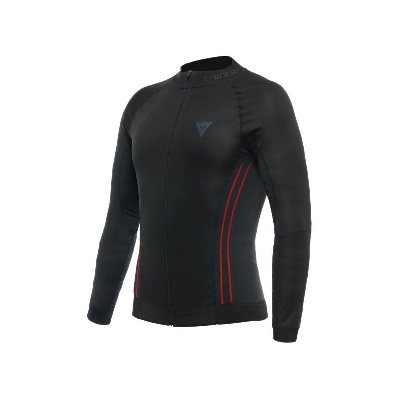 Maillot technique Dainese No Wind Thermo noir/rouge