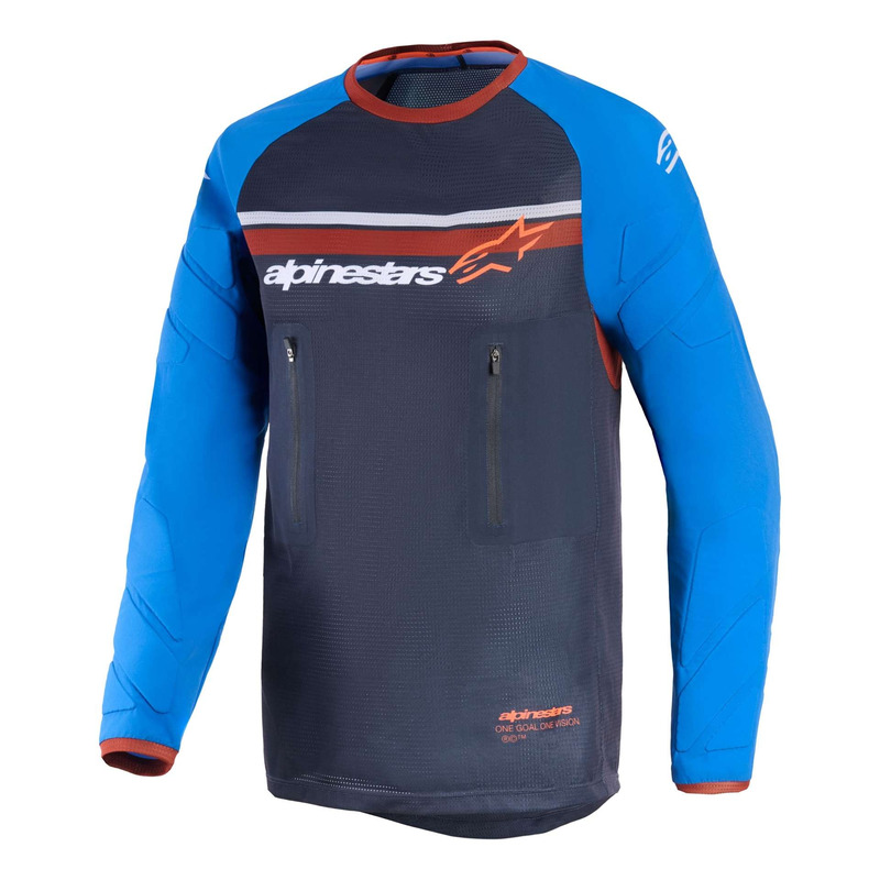 Maillot textile Alpinestars Maxdura Dual deep gray royal blue
