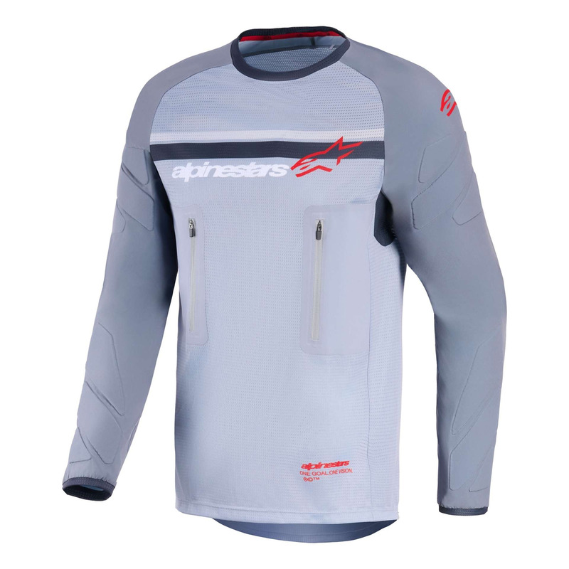 Maillot textile Alpinestars Maxdura Dual mid gray dark gray