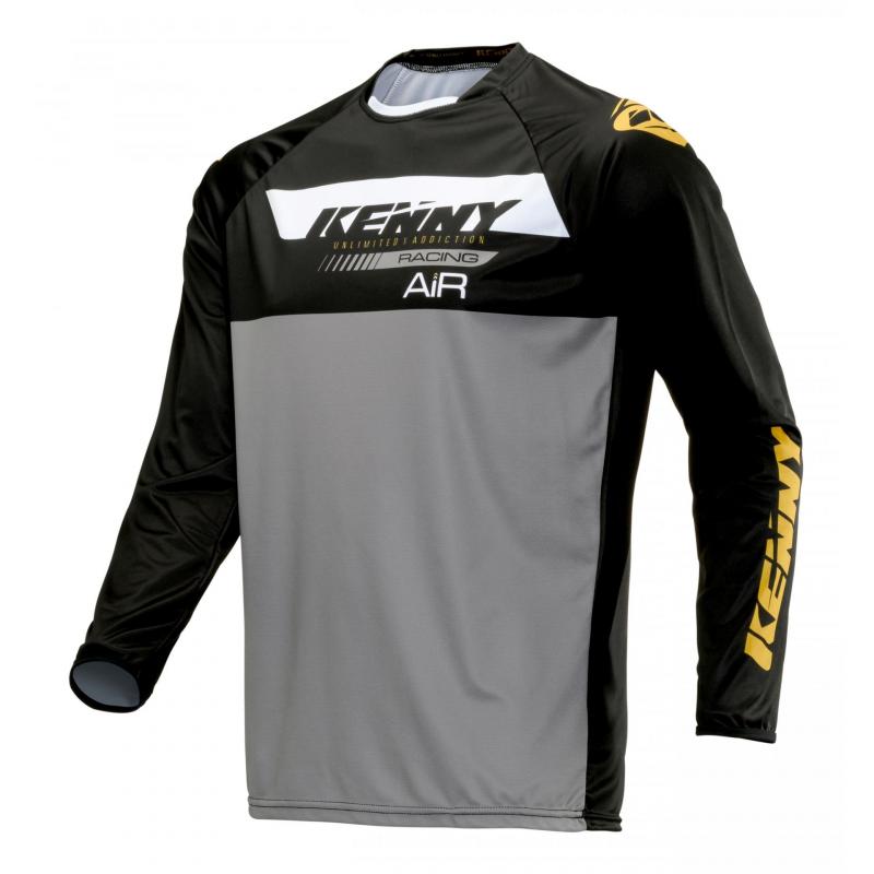 Maillot trial Kenny Trial Air noir/or- S