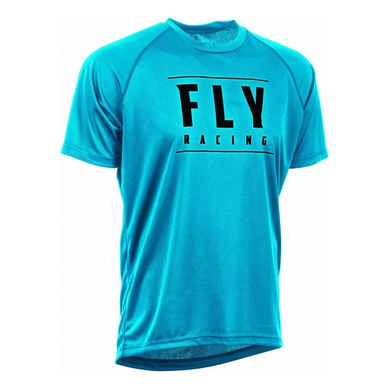 Maillot vélo Fly Racing Action bleu/noir- S