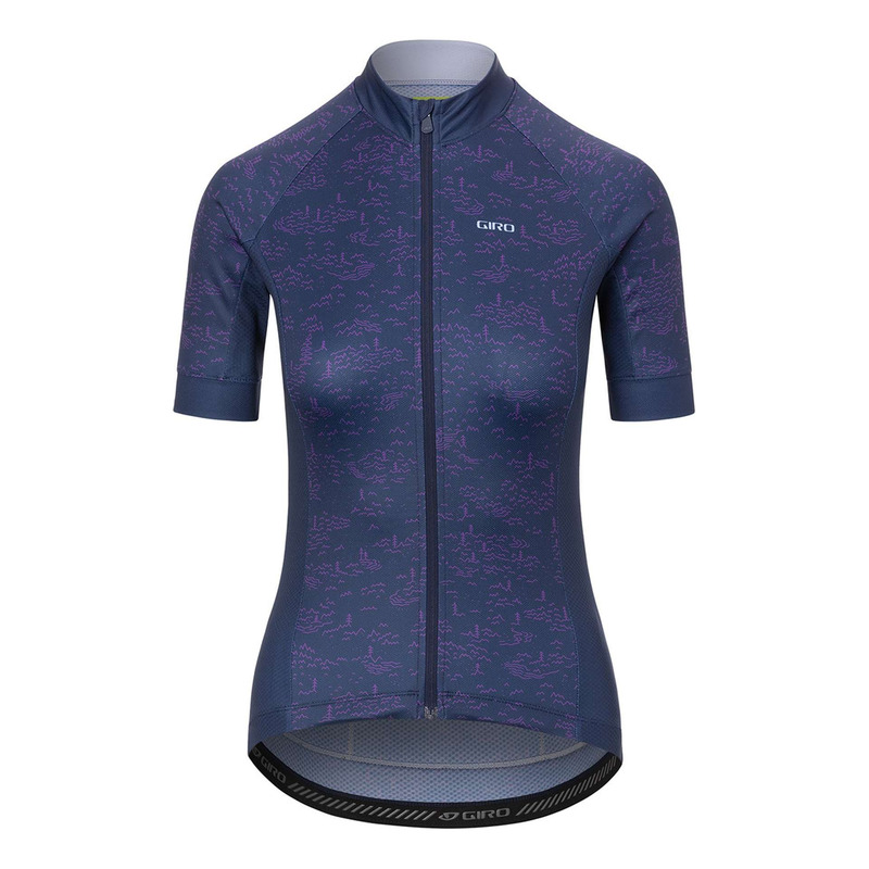 Maillot vélo Giro chronosport violet femme