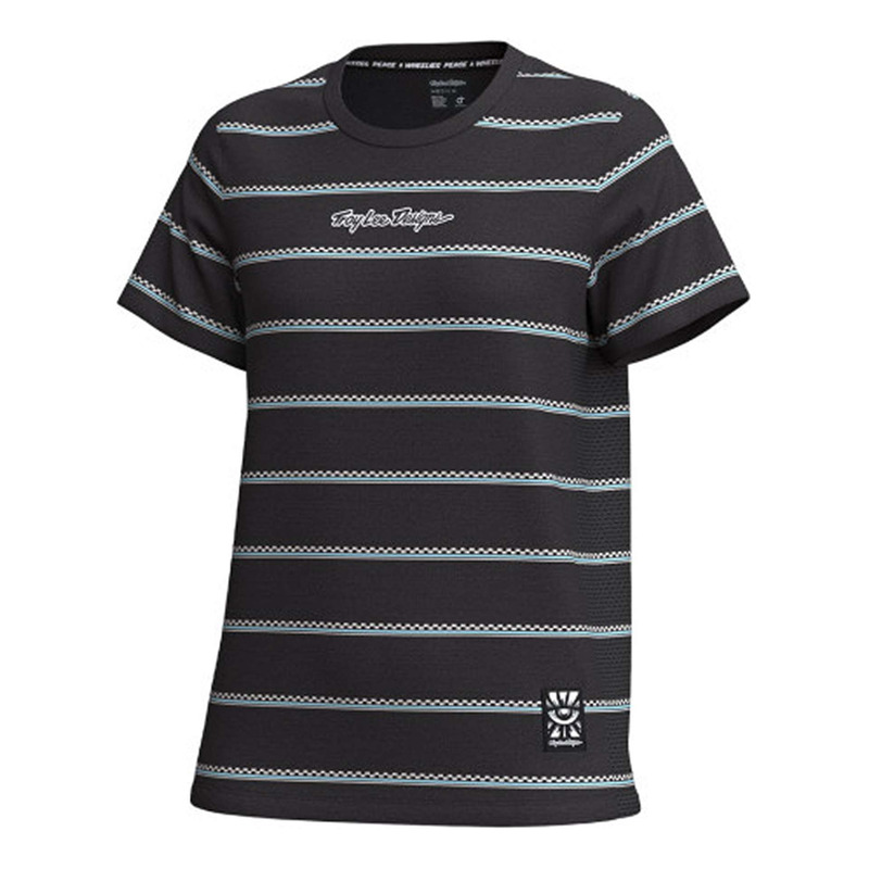 Maillot VTT Femme Troy Lee Designs Lilium Ride Checked Out Carbon