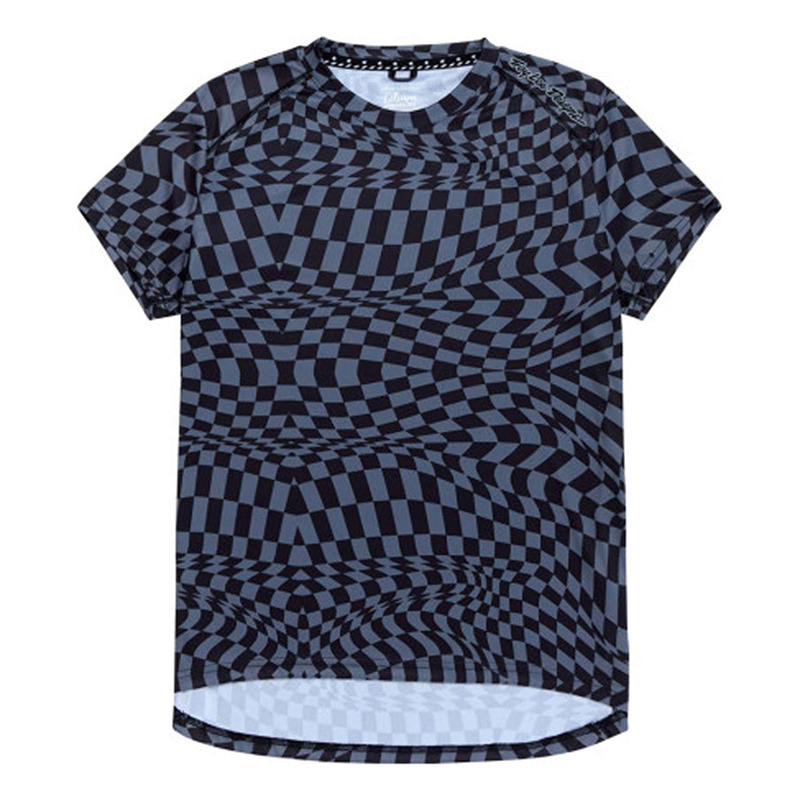 Maillot VTT Femme Troy Lee Designs Lilium Twisted Checkers Black