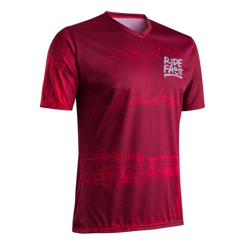 Maillot VTT manches courtes Gist Dirt rouge