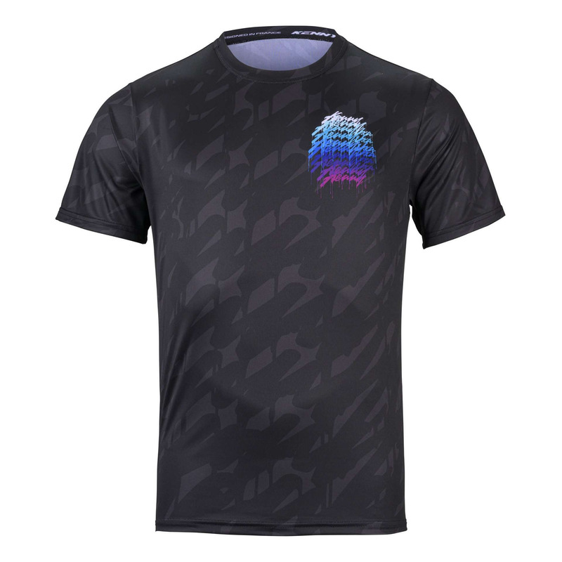 Maillot VTT manches courtes Kenny Patrol Maker noir