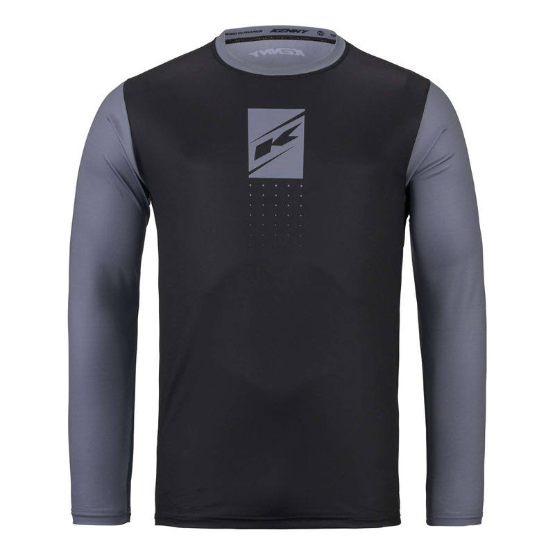 Maillot VTT manches longues Kenny Elite Solid gris