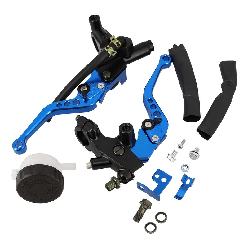 MaÃ®tre cylindre de frein rÃ©servoir plastique avec levier d'embr