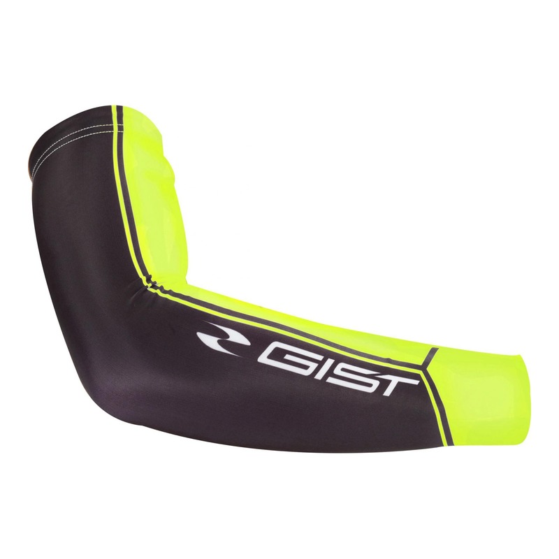 Manchettes Gist Lycra noir/jaune- S/M