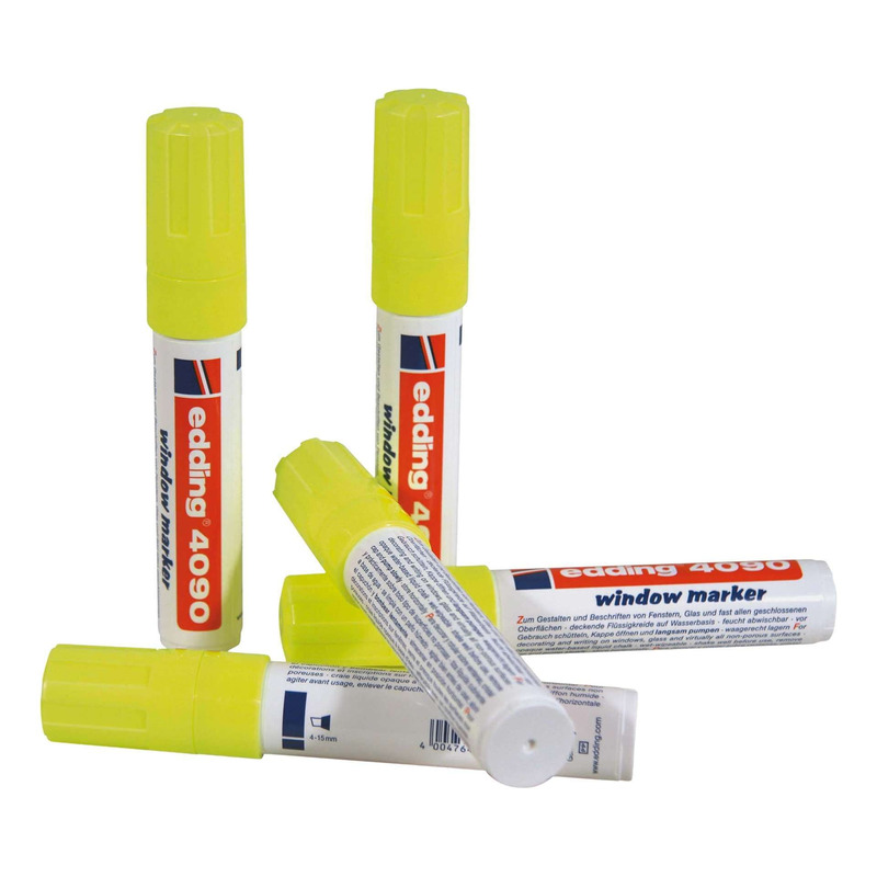 Marqueurs EffaÃ§ables ACERBIS Jaune â   5 UnitÃ©s