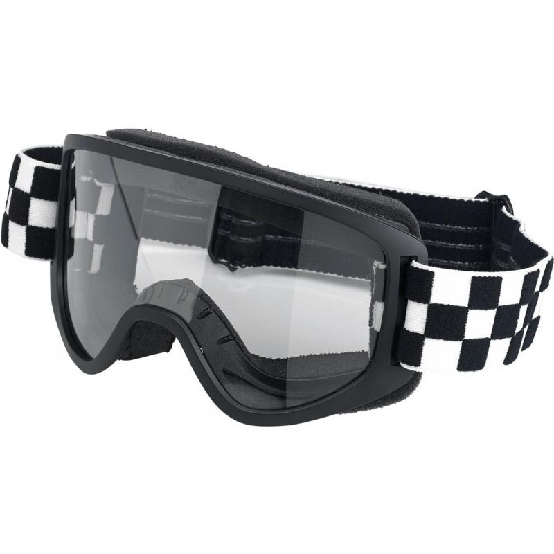 Masque Biltwell Moto 2.0 noir/blanc damier
