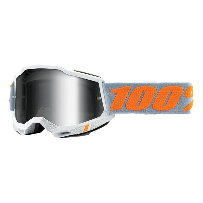 Masque cross 100% Accuri 2 Speedco écran iridium argent