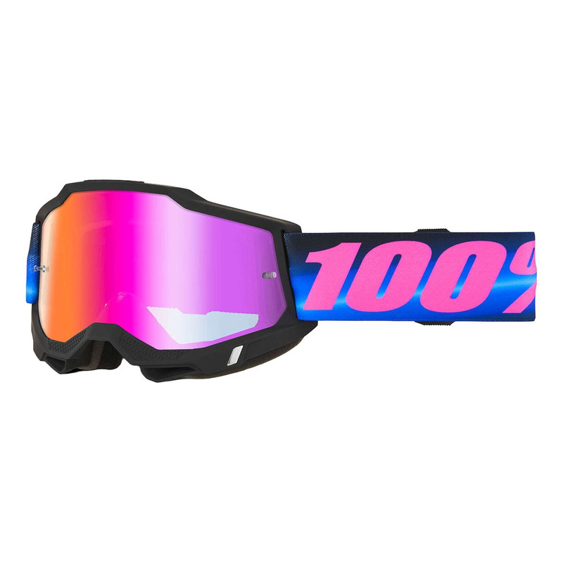 Masque cross 100 % Accuri 2 Superdome – Iridium dark red