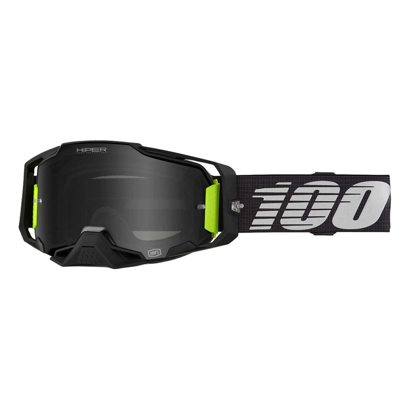 Masque cross 100 % Armega HiPER Tetsumi – Iridium black