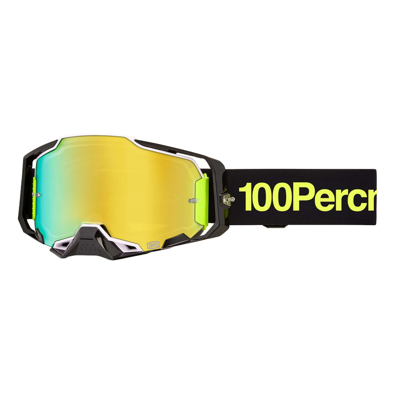 Masque cross 100 % Armega Orban – mirror gold
