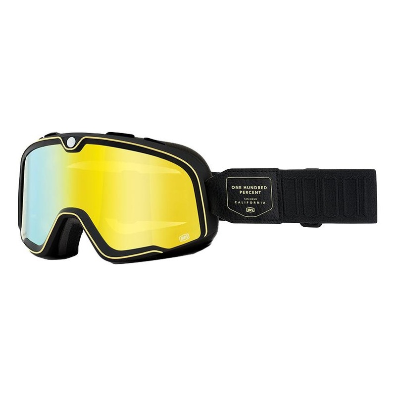 Masque cross 100% Barstow Caliber écran jaune flash