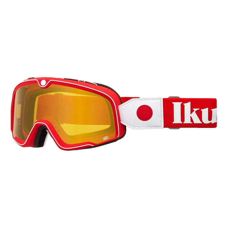 Masque cross 100 % Barstow Team Ikuzawa – Iridium red