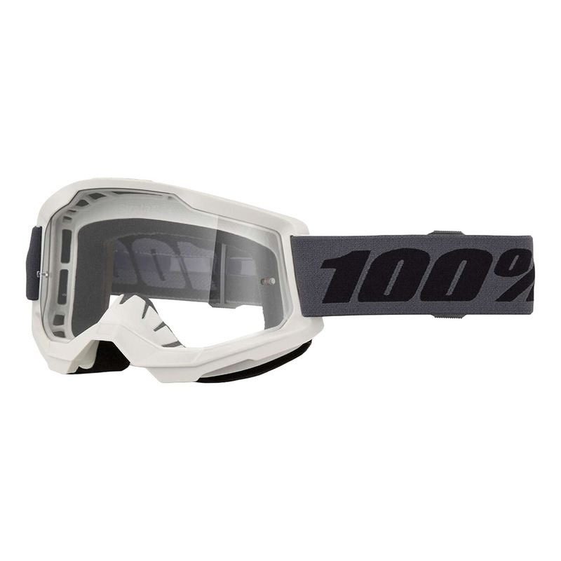 Masque cross 100 % Strata 2 gris - Clear
