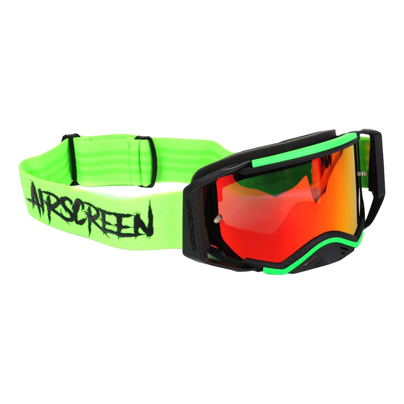 Masque cross AirScreen Aero 07 MX – Iridium rose