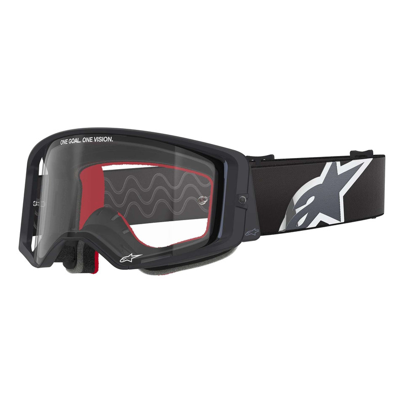 Masque cross Alpinestars Supertech Corp black/grey â   Clear
