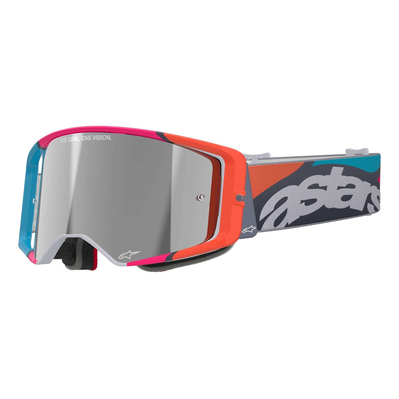 Masque cross Alpinestars Supertech Stream gray/multicolor â   Iridium