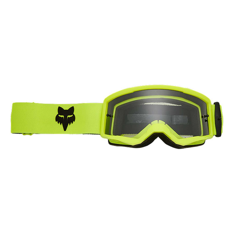Masque cross enfant Fox Racing Youth Main Core yellow fluo