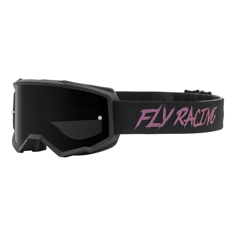 Masque cross Fly Racing Zone noir/fusion écran fumé foncé