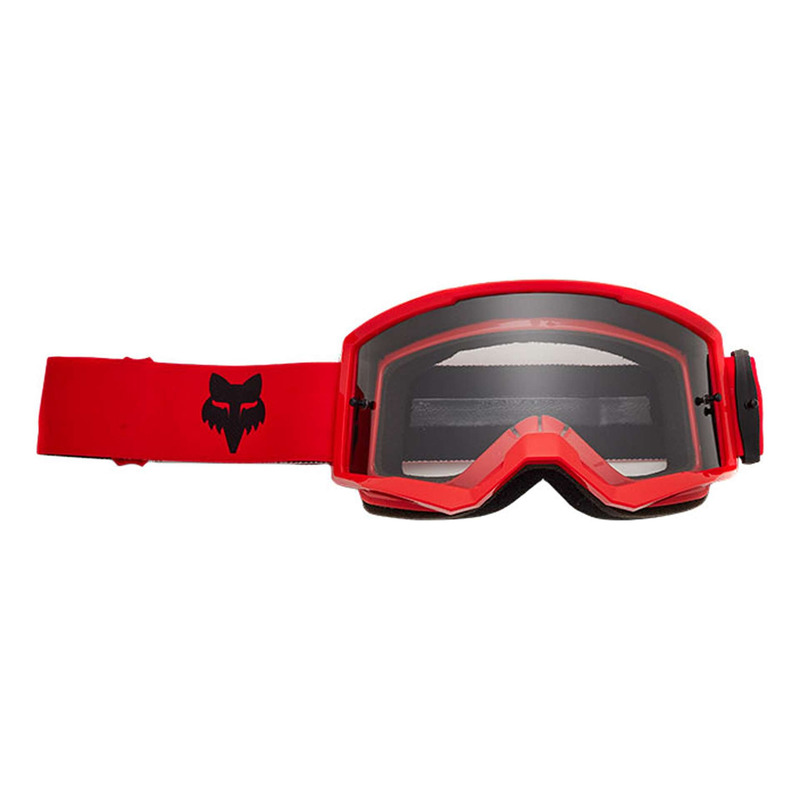 Masque cross Fox Racing Main Core red fluo