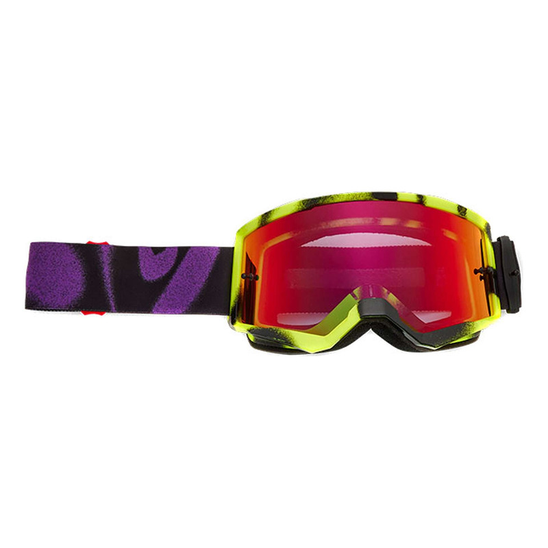 Masque cross Fox Racing Main Emotion Spark red fluo