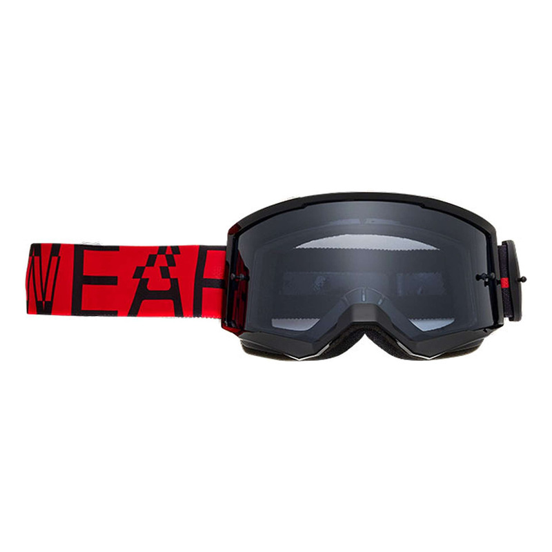 Masque cross Fox Racing Main Race Spec Smoke red fluo