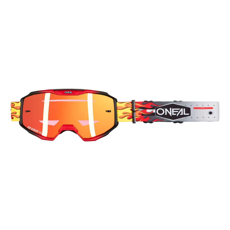 Masque cross O’Neal B-10 HR multi – écran iridium red