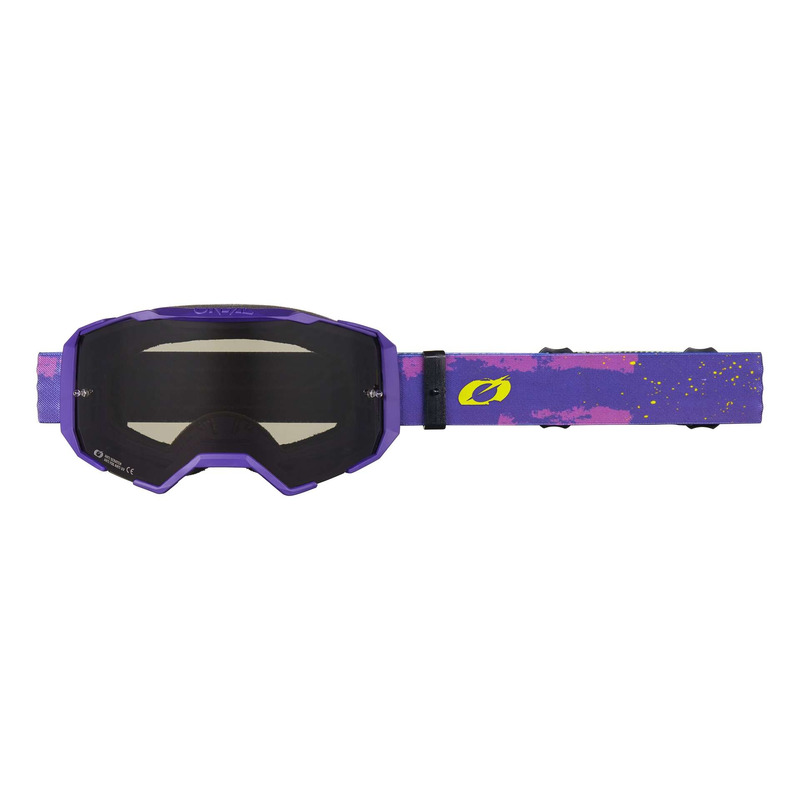 Masque cross O’Neal B-22 Paint purple/neon yellow
