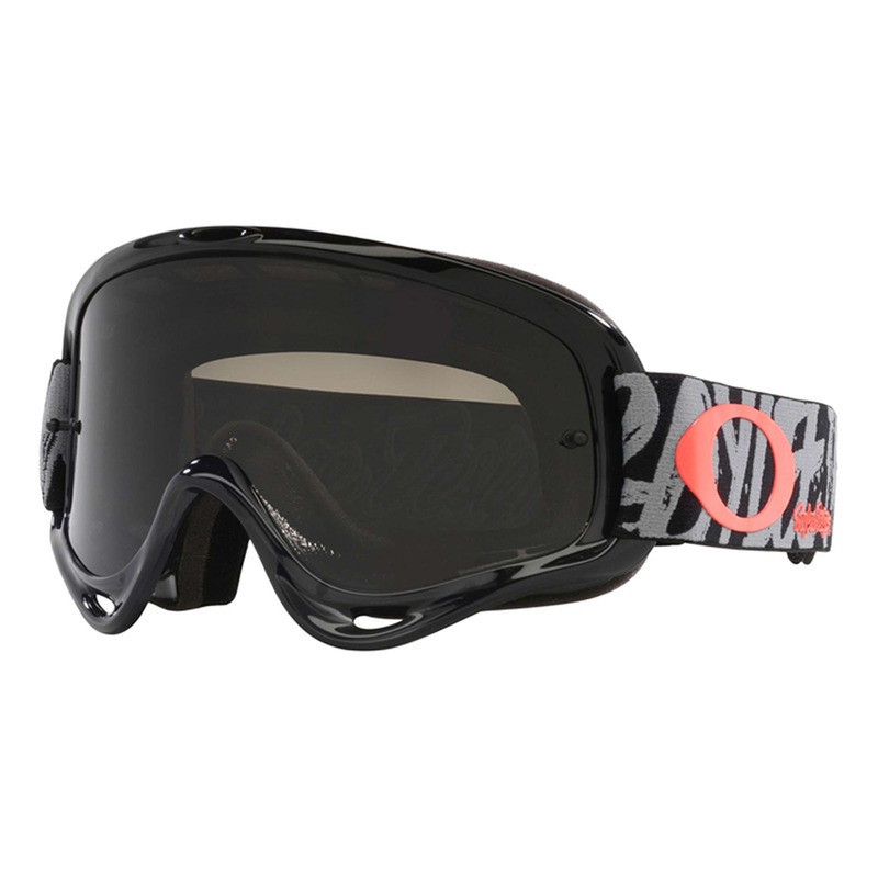Masque cross Oakley O Frame MX TLD grey stripes - Ã©cran Persimmon